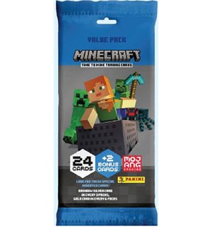 Minecraft 2 TCG Value Pack Time to Mine Trading Cards 