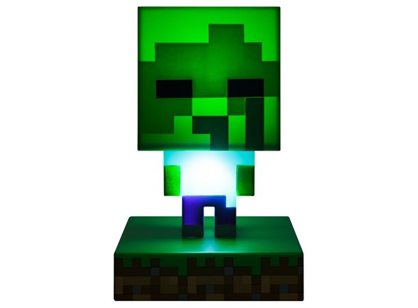 Minecraft 3D Lampe Zombie Light - 10 cm