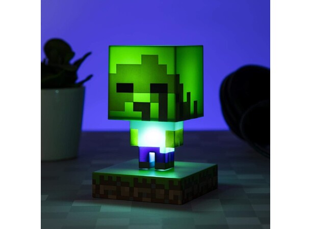 Minecraft Zombie Lampe - 8 cm 