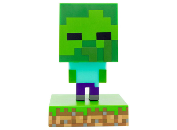 Minecraft Zombie Lampe - 8 cm 