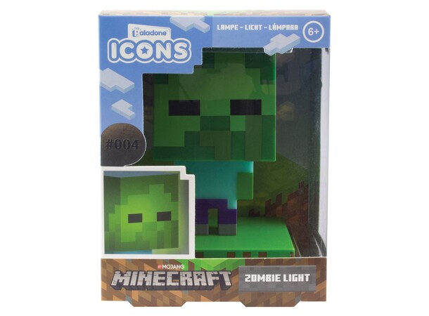 Minecraft Zombie Lampe - 8 cm 