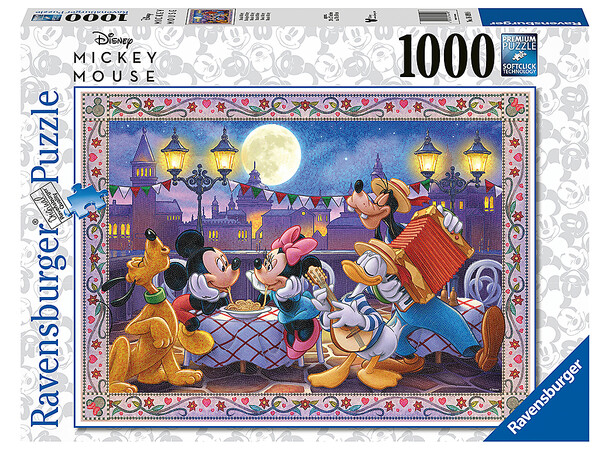 Mosaic Mickey 1000 biter Puslespill Disney Ravensburger Puzzle