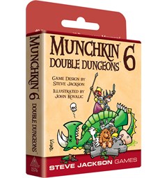 Munchkin 6 Double Dungeons Expansion Utvidelse til Munchkin