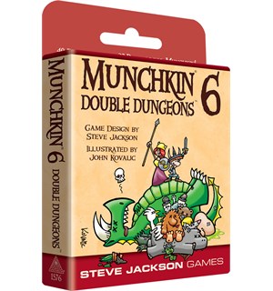 Munchkin 6 Double Dungeons Expansion Utvidelse til Munchkin 