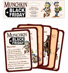 Munchkin Black Friday Expansion Utvidelse til Munchkin - 5 nye kort