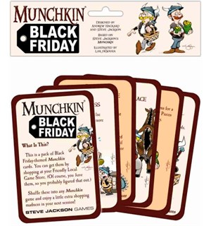 Munchkin Black Friday Expansion Utvidelse til Munchkin - 5 nye kort 