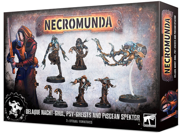 Necromunda Delaque Nacht-Ghul/Psy-Gheist Piscean Spektor