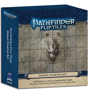 Pathfinder Flip Tiles Urban Starter Set 42 stk 15x15 kart 
