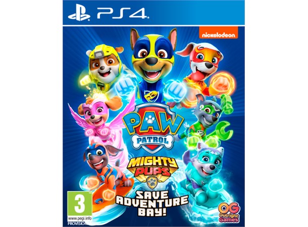 Paw Patrol Mighty Pups PS4 Save Adventure Bay