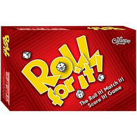 Roll For It Red Edition Brädspel Kombinera med Purple Ed. för 8 spelare