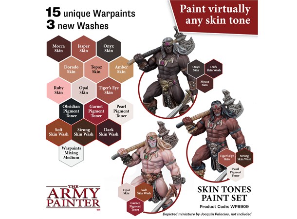Skin Tones Paint Set The Army Painter