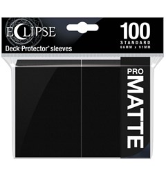 Sleeves Eclipse Pro Matte Black x100 66x91 cm Ultra Pro Kortbeskytter