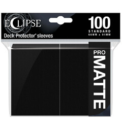 Sleeves Eclipse Pro Matte Black x100 Ultra Pro Kortskydd / Deck Protector