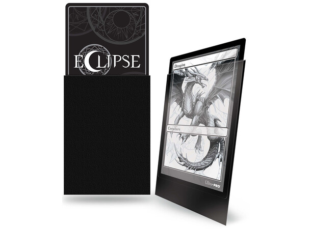 Sleeves Eclipse Pro Matte Black x100 Ultra Pro Kortskydd / Deck Protector 