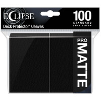 Sleeves Eclipse Pro Matte Black x100 Ultra Pro Kortskydd / Deck Protector