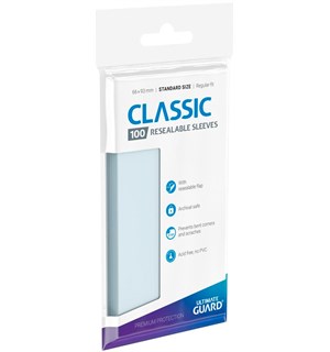 Sleeves Resealable Classic x100 66x93 Ultimate Guard DeckProtector 