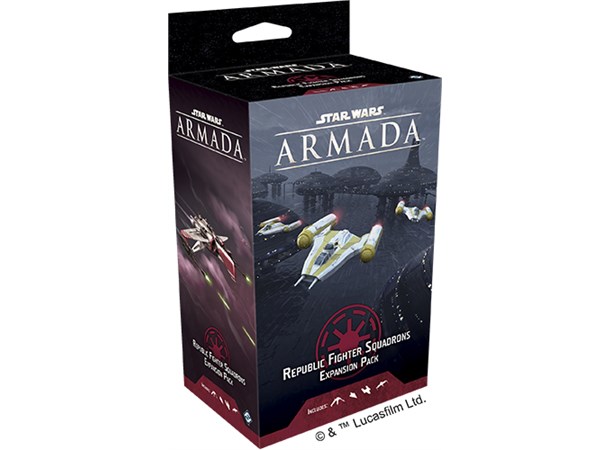 Star Wars Armada Republic Fighter Exp Utvidelse Star Wars Armada - Squadrons