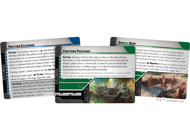 Star Wars Legion Vital Assets Pack Expansion till Star Wars Legion 