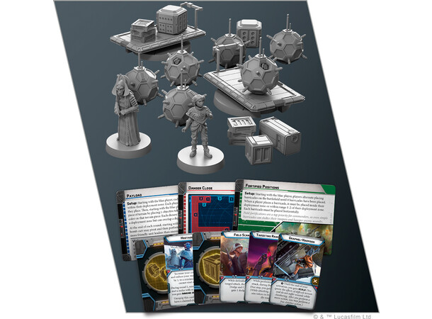 Star Wars Legion Vital Assets Pack Expansion till Star Wars Legion 