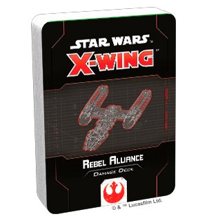 Star Wars X-Wing Rebel Alliance Deck Damage Deck til X-Wing Second Edition 