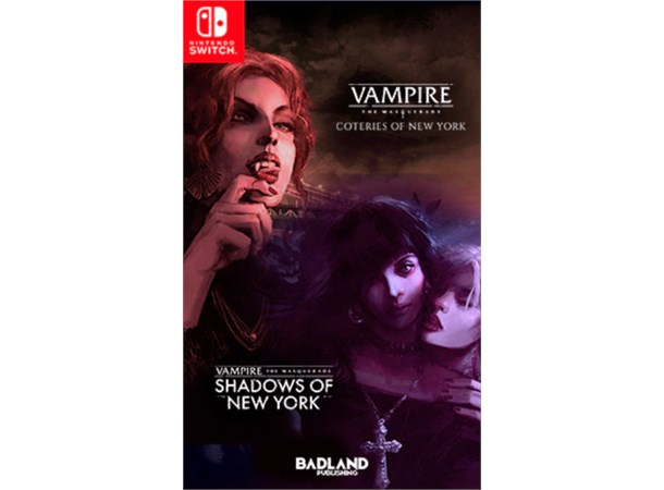 Vampire The Masquerade Bundle Switch Coteries of New York/Shadows of New York