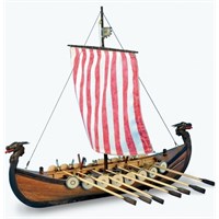 Viking langskip Gokstad Trebyggesett Skala 1:75 - Artesania Latina
