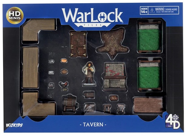 Warlock Tiles Accessory Tavern Bygg din egen Dungeon i 3D!