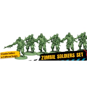 Zombicide 2nd Edition Zombie Soldier Kit Zombie Soldiers Set for 2nd Edition 