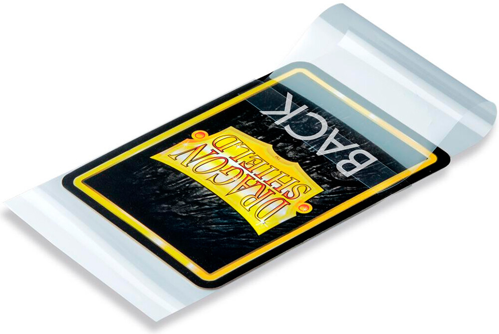 Innersleeves Klar m/flipp 63x88 Dragon Shield 4 siders beskyttelse