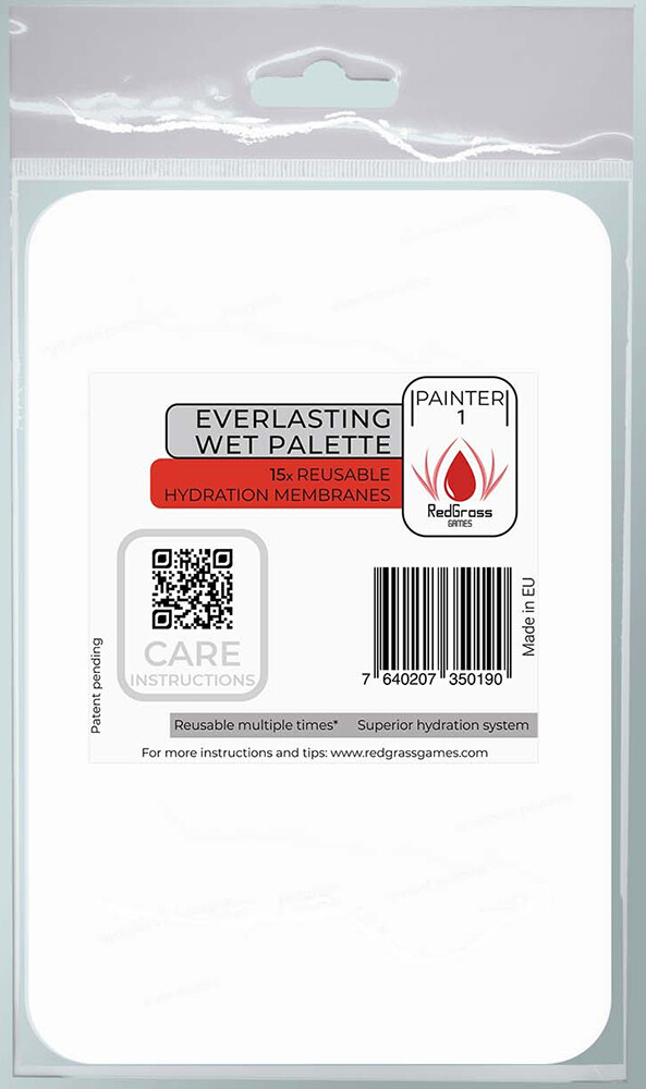 Painter v1 Reusable Membrane (15 stk) RedGrass Games Våtpalett Refill