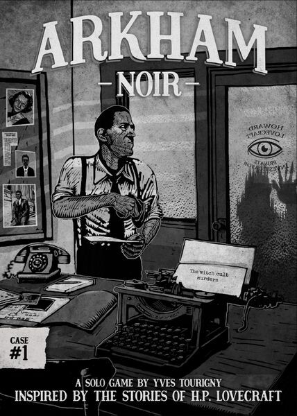 Arkham Noir Case 1 Brettspill The Witch Cult Murders