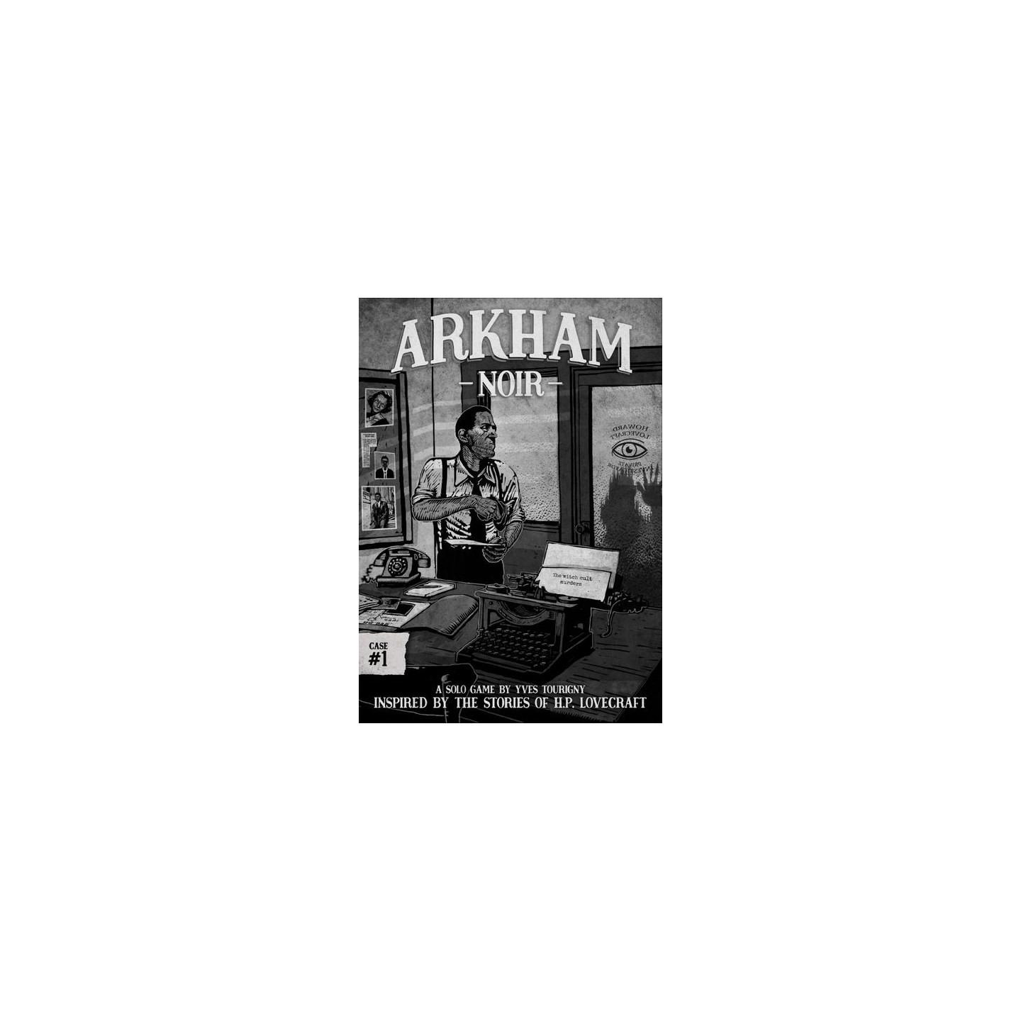 Arkham Noir Case 1 Brettspill The Witch Cult Murders