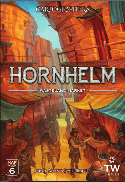 Cartographers Map Pack 6 Hornhelm Exp Utvidelse til Cartographers + Heroes
