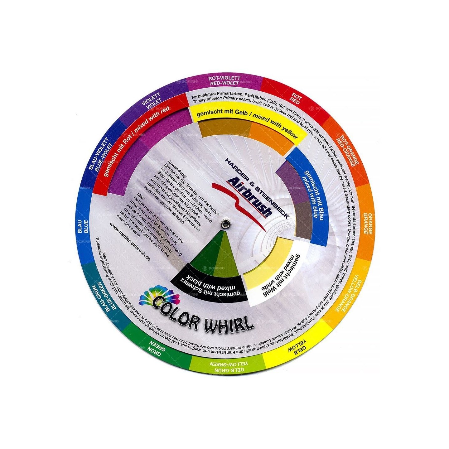 Color Whirl - Bland perfekte farger Harder & Steenbeck - Fargehjul