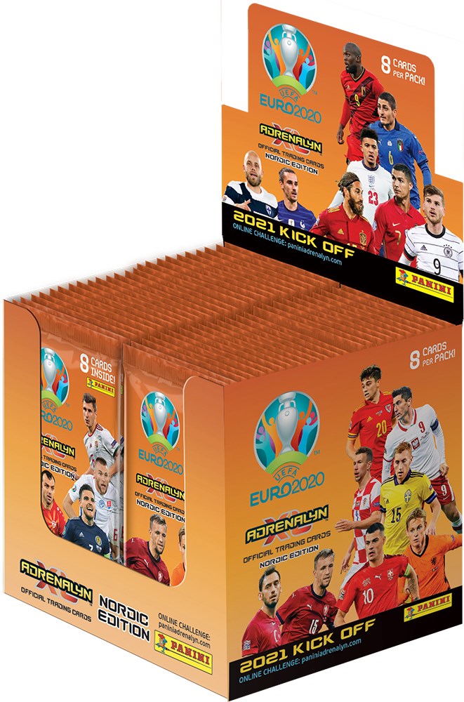 AdrenalynXL EURO 2021 Display Fotballkort fra Panini - 50 ...