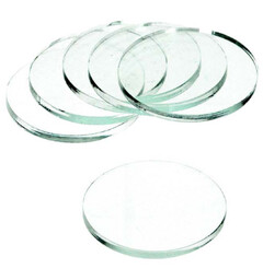Akrylbaser Rund 50mm Clear (5 stk)