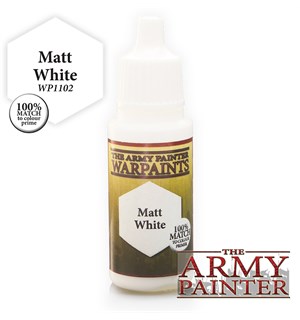 Army Painter Warpaint Matt White Også kjent som D&D Lawful White 