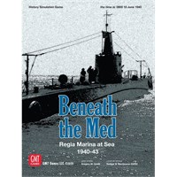 Beneath the Med Brettspill Regia Marina at the Sea 1940-43