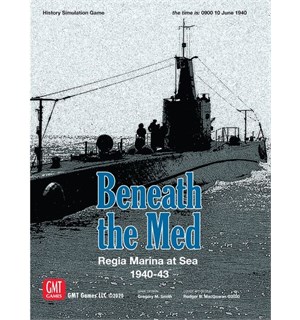 Beneath the Med Brettspill Regia Marina at the Sea 1940-43 