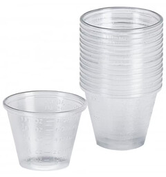 Blandingsbeger for maling 15 ml -15 stk Plastikk mini kopper