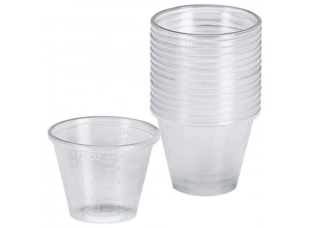 Blandningsbägare för färg 15 ml -15 st Minibägare i plast 