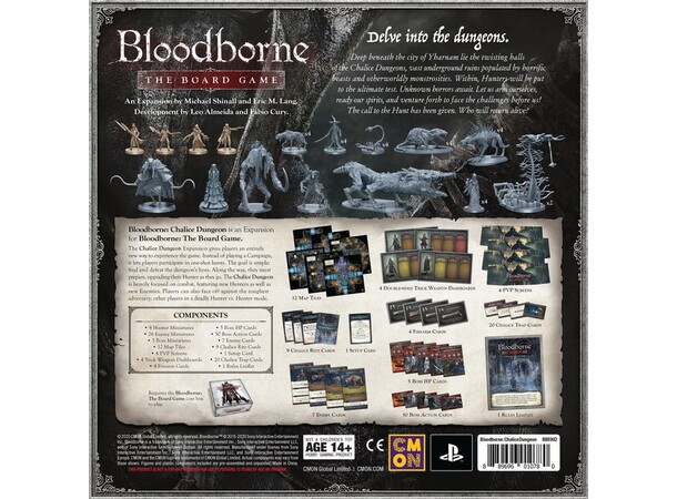 Bloodborne Chalice Dungeon Expansion Expansion till Bloodborne Board Game 