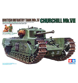 British Infantry Tank Mk.IV Churchill Tamiya 1:35 Byggesett - Mk.VII