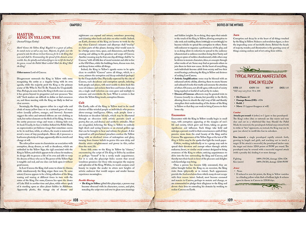 Call of Cthulhu RPG Malleus Monstrorum Cthulhu Mythos Bestiary 