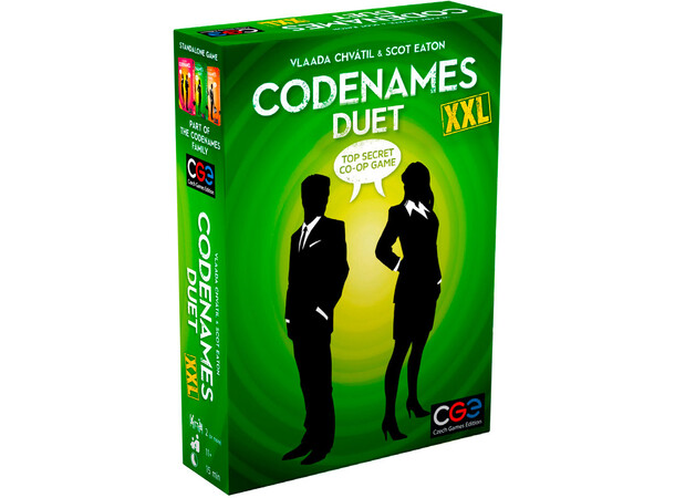 Codenames Duet XXL Kortspel