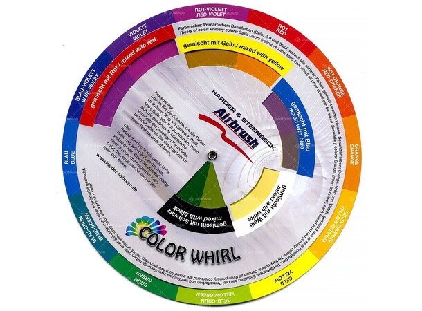 Color Whirl - Blanda perfekta färger Harder & Steenbeck - Färghjul 