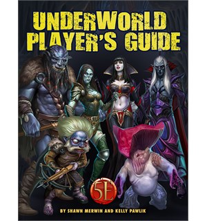 D&D 5E Underworld Player's Guide Uoffisielt Supplement - Kobold Press 