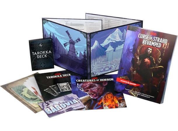 D&D Adventure Curse of Strahd Revamped Dungeons & Dragons - Spesialutgave 