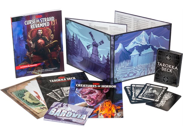 D&D Adventure Curse of Strahd Revamped Dungeons & Dragons - Spesialutgave 
