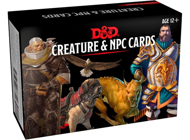 D&D Cards Creature & NPCs Dungeons & Dragons - 182 kort